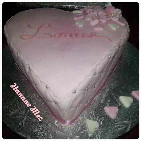 Wedding cake coeur