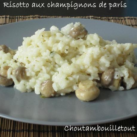 risotto champignon paris