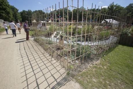 Inauguration des jardins d’expression, 2e édition, dans le potager du domaine de Pignerolle