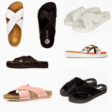 INTO THE TREND : CRISS-CROSS SANDALS