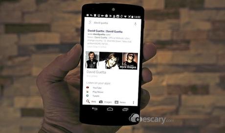 Recherche Google lance automatiquement rdio tunein et youtube Bientôt, Google lancera votre application de streaming musicale après une recherche