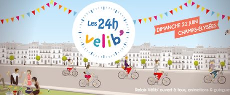Idée Green du jour : Les 24 heures du Vélib – Dimanche 22 juin 24h vélib - Paris - JulieFromParis