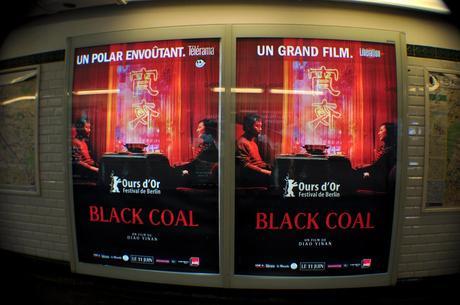 Black Coal metro poster x2