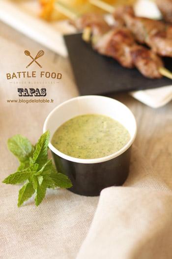 sauce-menthe-tapas Battle food #21 tapas