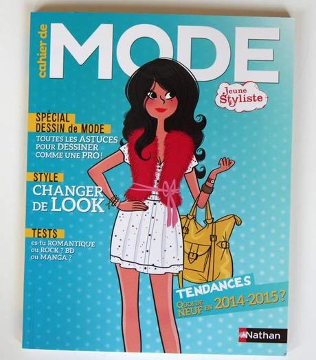 livre cahier de mode Des livres de stylisme pour les jeunes