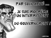 DESSIN PRESSE: Valls fait geste pour intermittents
