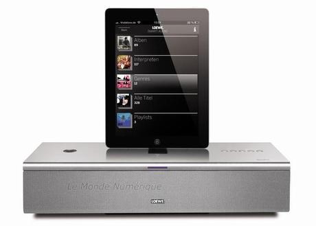 SoundPort Compact, station d’accueil audio Bluetooth par Loewe