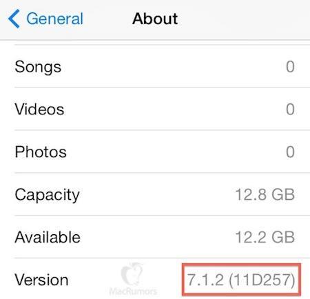 iOS 7.1.2 MacRumors