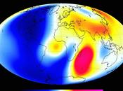 variations champ magnétique terrestre observées satellites Swarm
