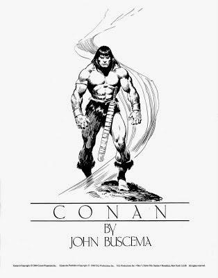 LE CONAN DE JOHN BUSCEMA : PORTFOLIO