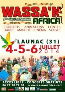 WASSA'N AFRICA, à LAUNAC