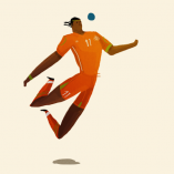 Rafael Mayani dessine un poster pour la coupe du monde