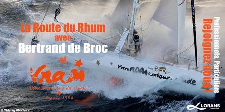 Route du Rhum 2014: « Votre Nom autour du Monde » avec Bertrand de Broc!