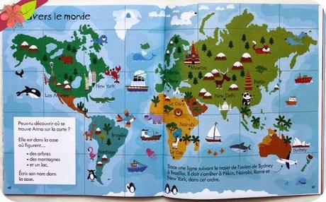 Cahier de jeux de voyage pour les petits - éditions Usborne