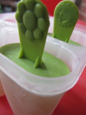 Popsicles aux bananes