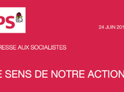 Adresse socialistes sens notre action», J-C. Cambadélis Bachelay
