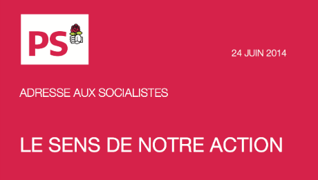 Adresse aux socialistes : «Le sens de notre action», par J-C. Cambadélis et G. Bachelay