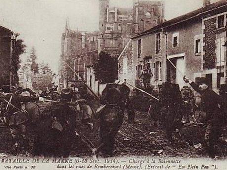 1914-09-10 Bataille de la Marne (dans les rues de Rembercourts, Meuse 55)