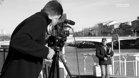 Coulisse du tournage pour les 50 ans de la découverte de l’Éphèbe d'Agde Coulisse du tournage pour les 50 ans de la découverte de l’Éphèbe d'Agde Claude BARTHELEMY. à la caméra et Christian Tourrette le réalisateur