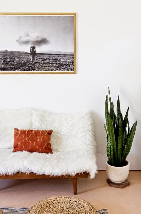 Etats-Unis / Une cabane sur les bords du lac Michigan /