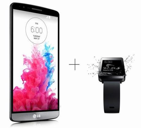 Précommandez un smartphone LG G3 et recevez une montre connectée LG G Watch