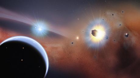 Collisions incessantes de comètes et formation de planètes autour de la jeune étoile Beta Pictoris