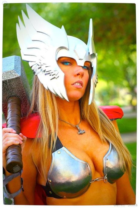 Vamers Geekosphere Thorsday Toni Darling Gender Bends Thorsday Toni Darling as Thor 02 Cosplay   Lady Thor #25  thor Cosplay 