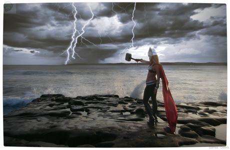 Vamers Geekosphere Thorsday Toni Darling Gender Bends Thorsday Toni Darling as Thor 10 Cosplay   Lady Thor #25  thor Cosplay 