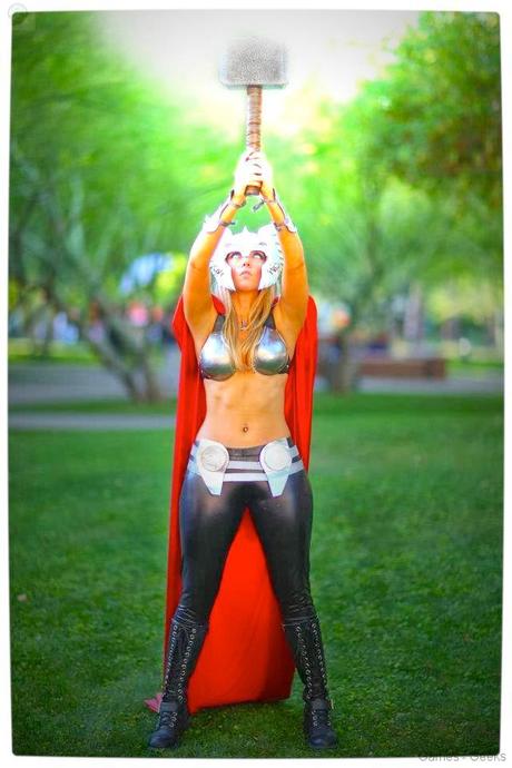 Vamers Geekosphere Thorsday Toni Darling Gender Bends Thorsday Toni Darling as Thor 01 Cosplay   Lady Thor #25  thor Cosplay 