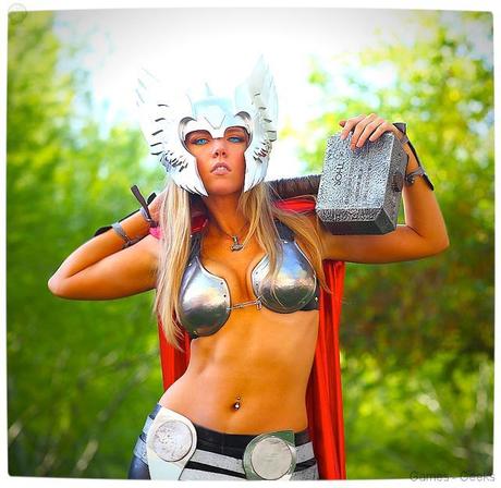 Vamers Geekosphere Thorsday Toni Darling Gender Bends Thorsday Toni Darling as Thor 07 Cosplay   Lady Thor #25  thor Cosplay 