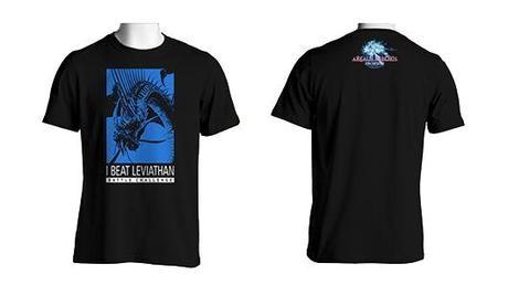 Tee Shirt Leviathan FF14 Rare Collector