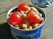 Salade Pois Chiches Thon Tomates Cerises
