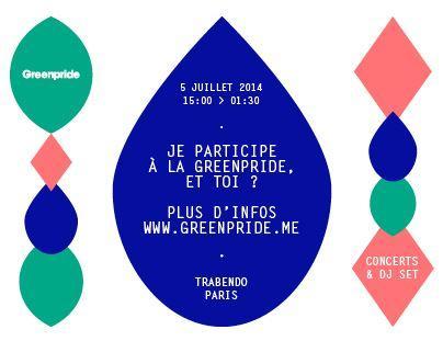 GREENPRIDE 3ème édition le 5 juillet 2014 : QUALITÉ de l’AIR  et PERTURBATEURS ENDOCRINIENS