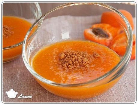 Soupe froide d'abricot