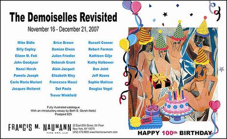 Demoiselles Revisited, Francis Naumann Gallery, New York