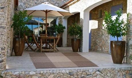 Tapis outdoor style moderne