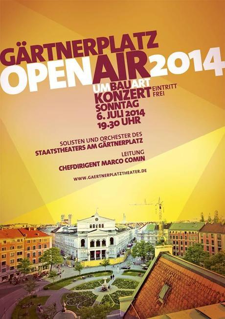 Concert gratuit ce dimanche: Gärtnerplatz Open Air 2014