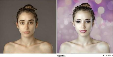 Belle dans tous les pays