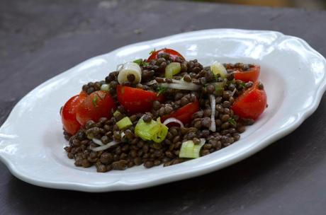 Salade de lentilles à l’orientale