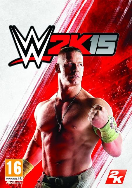 2K annonce John Cena sur la jaquette de WWE 2K15‏