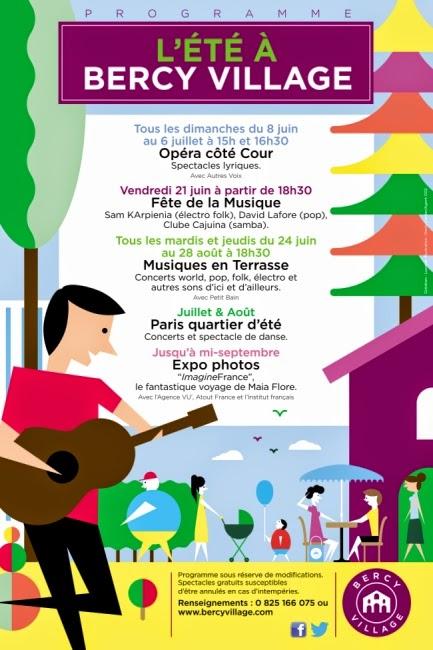 Que le Festival Musiques en Terrasse commence ! Cet été, Bercy Village ne manque pas d’air(s) !