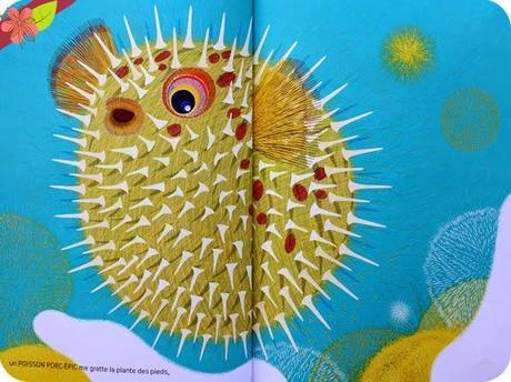 Des vagues, texte et illustrations d'Isabelle Simler