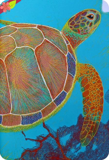 Des vagues, texte et illustrations d'Isabelle Simler