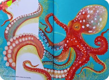 Des vagues, texte et illustrations d'Isabelle Simler