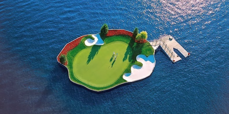 SPORT : Floating Golf Course