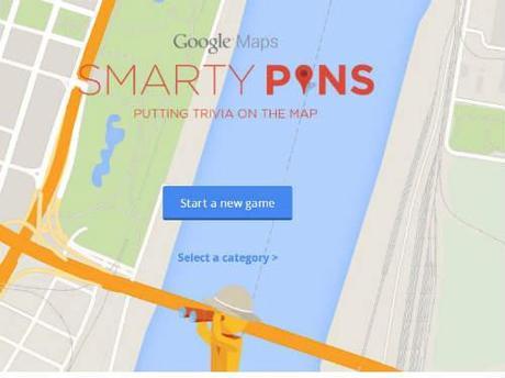 Smarty pins le nouveau jeu en ligne de Google