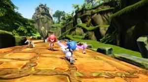 Les quatre héros de Sonic Boom sur Wii U