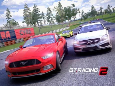 GT Racing 2 sur iPhone, l'arrivée d'une superbe Ford Mustang