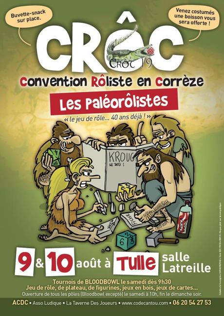 ACDC affiche CRoC V2 CRôC 2014   Les Paléorôlistes