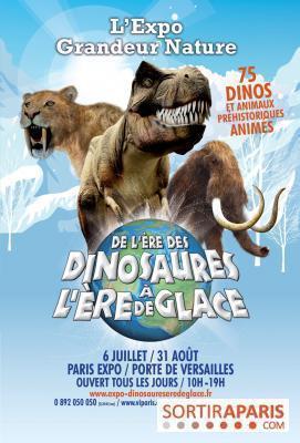 Exposition : De l’ère des dinosaures à l’ère de glace De l'ère des Dinosaures à l'ère de glace